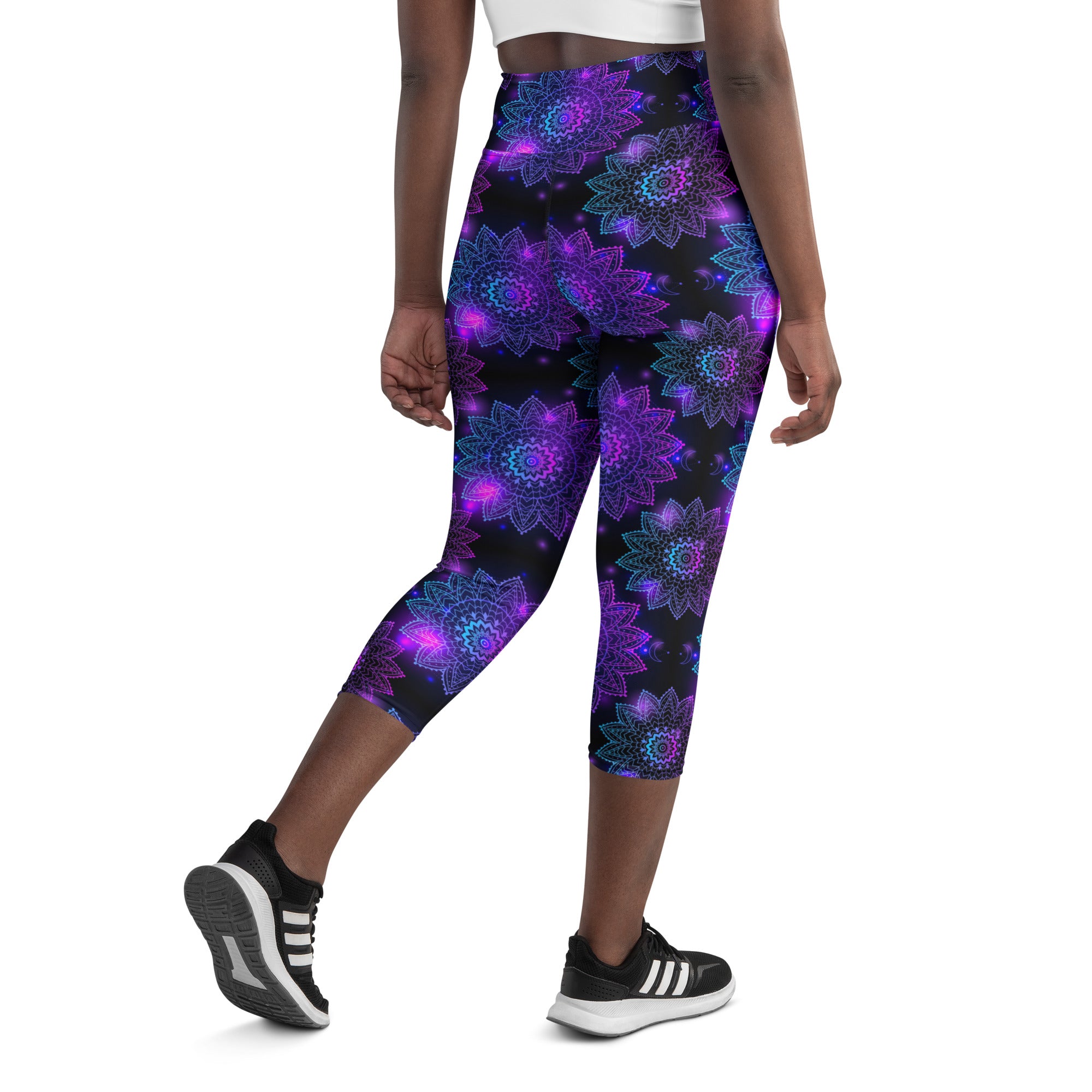 Neon Mandala Capris